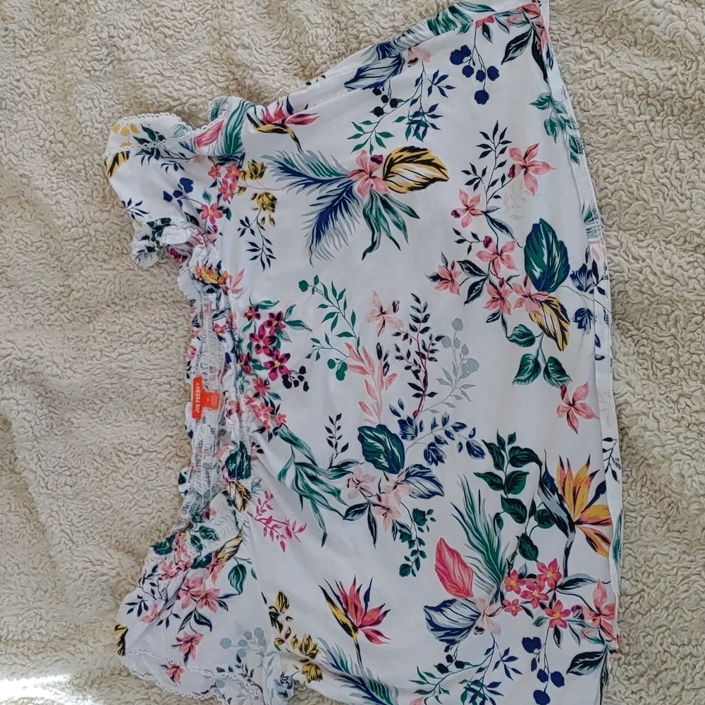 Joe Fresh, 3x, flower printed bluse